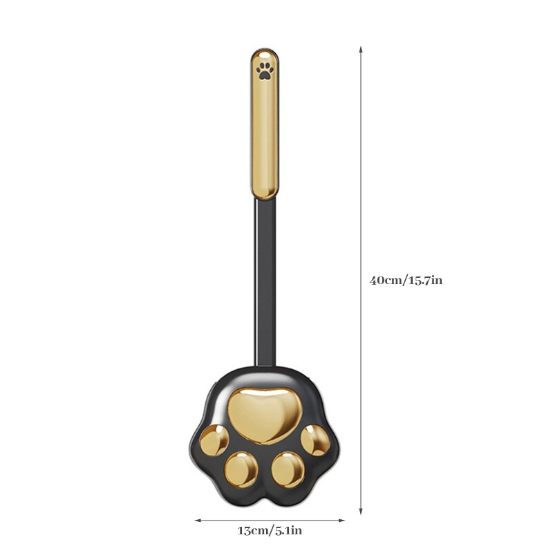 SoftPaw Scrub | Decoratieve kattenpoot toiletborstel