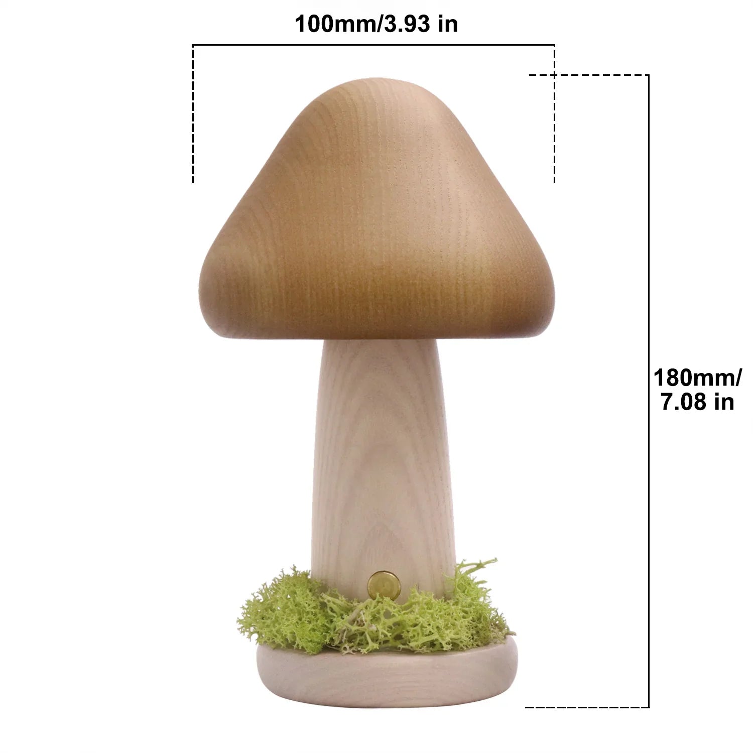 GlowCap | Dromerige draaibare paddestoel lamp decor