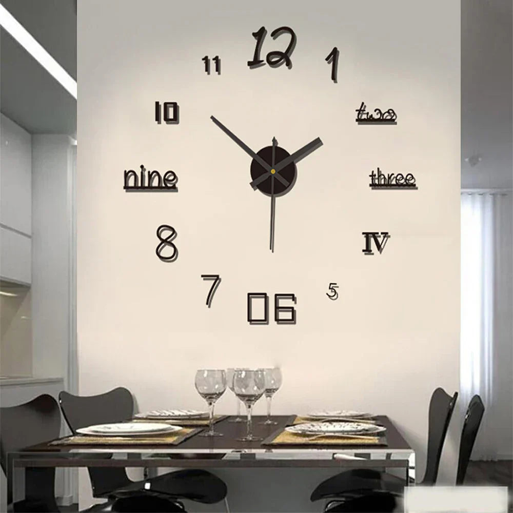 Veloce | Unieke Designer Wandklok - Grote Decoratieve Woondecoratie & Kantoor Wandkunst
