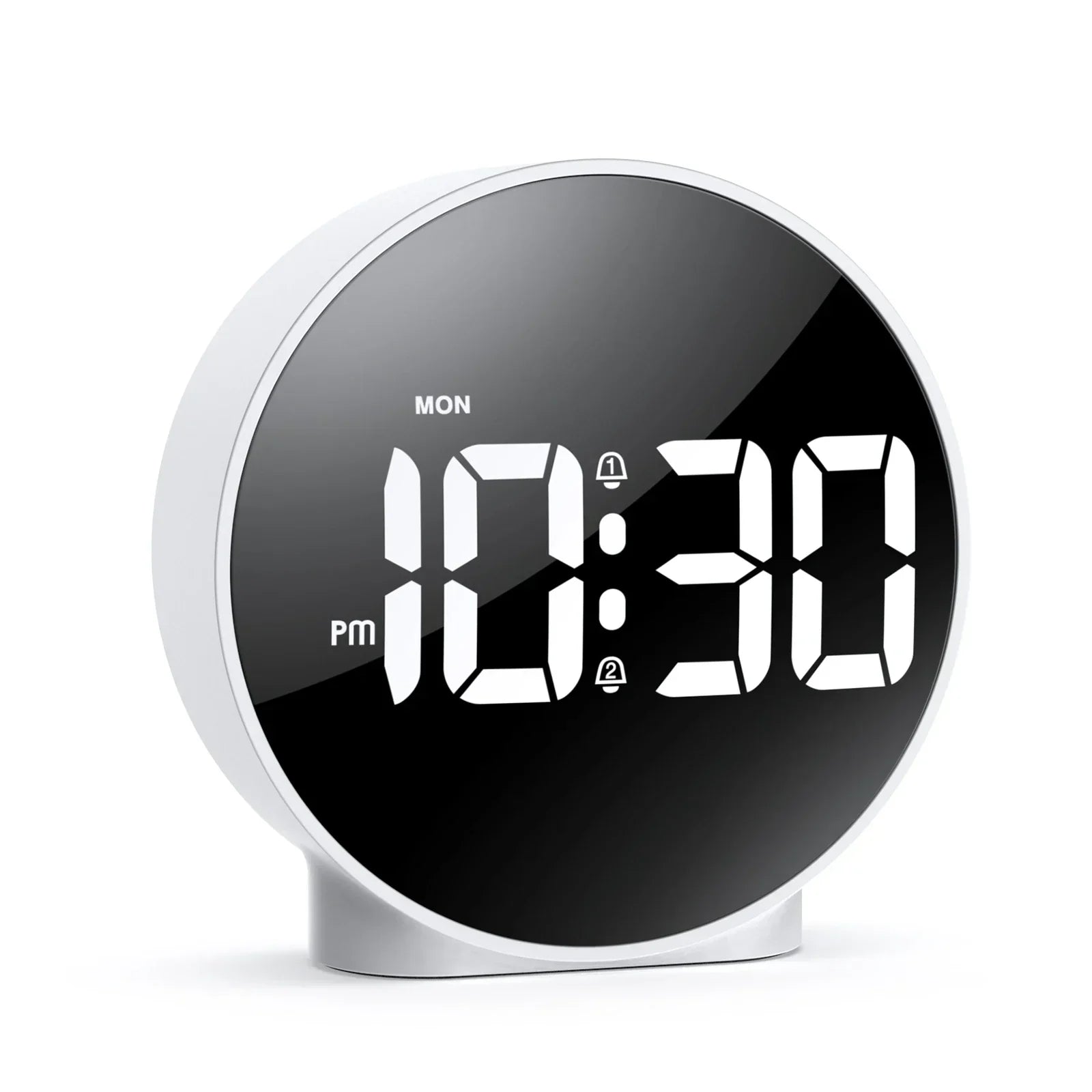 LumoTime | LED digitale tafelklok - dimbaar display, alarm, nachtlampje, USB-voeding, moderne bureauklok