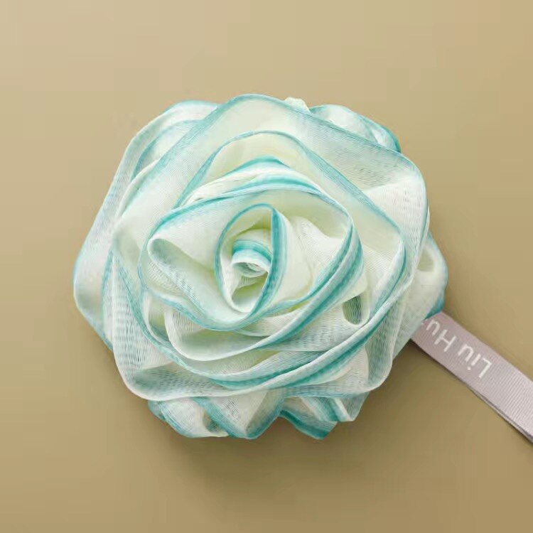 RoseBliss | Japanse rozenbadspons – zachte exfoliërende douchespons voor milde huidverzorging