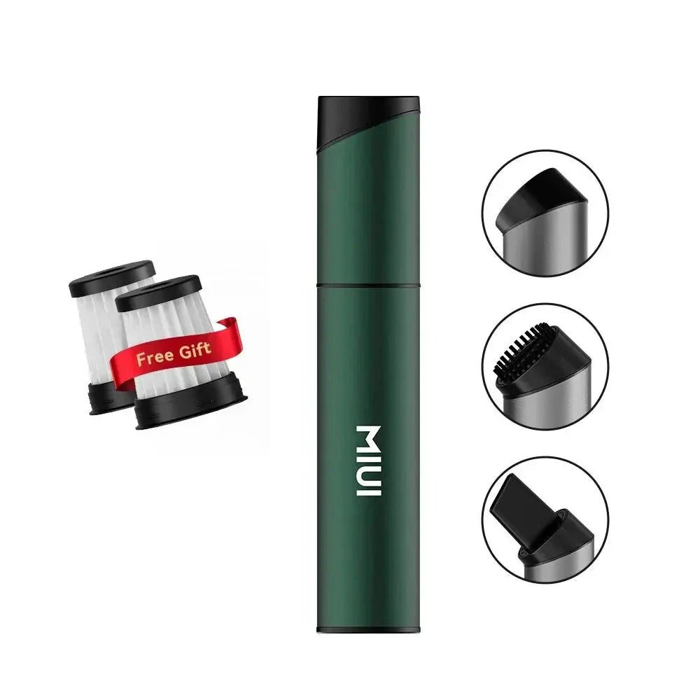 MiniVacPro | USB Snoerloze Draagbare Stofzuiger met 3 Hulpstukken - Lichtgewicht, Oplaadbare Handstofzuiger