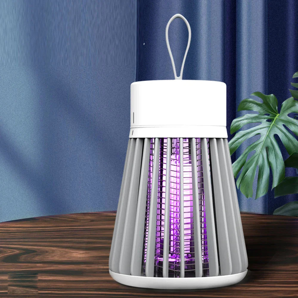 FlyFree | LED-muggenlamp – Stille insectenverdelger voor binnen en buiten voor muggen en vliegende insecten