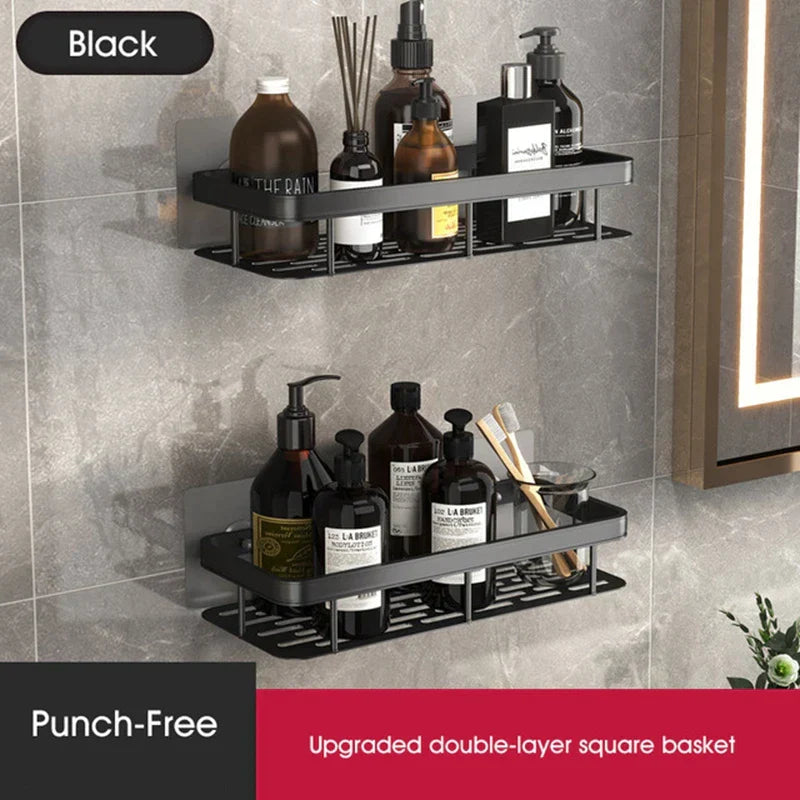 EasyRack | No-drill badkamer plank - Elegante en praktische badkamer organisator