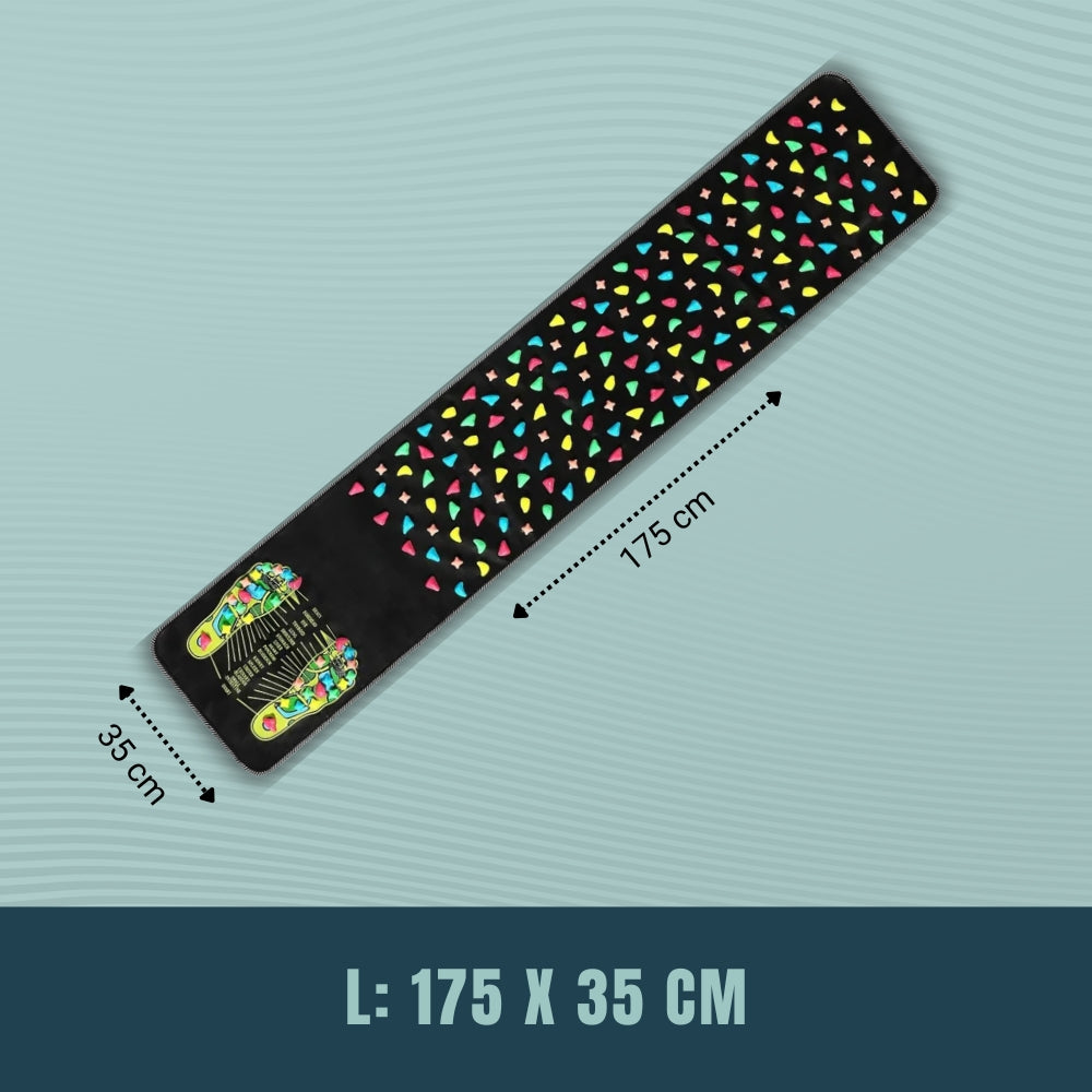 Footara | Acupressuur voetmat – antislip, pijnverlichting, stimulering van de bloedsomloop en ontspanning