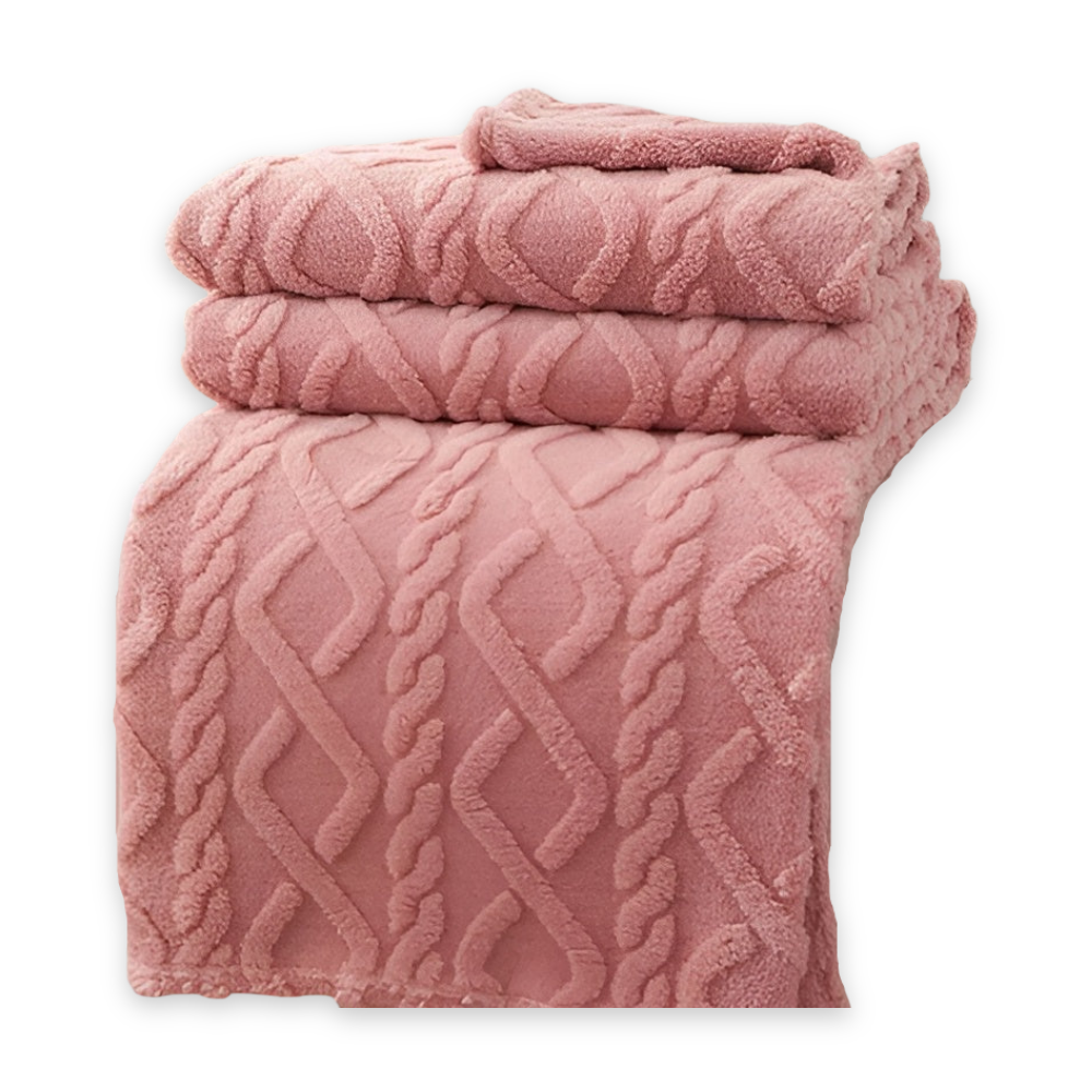 ComfyReign | Dubbelzijdig fleece dekbed – Zachte, knusse plaid voor bed en bank, warm winterbeddengoed