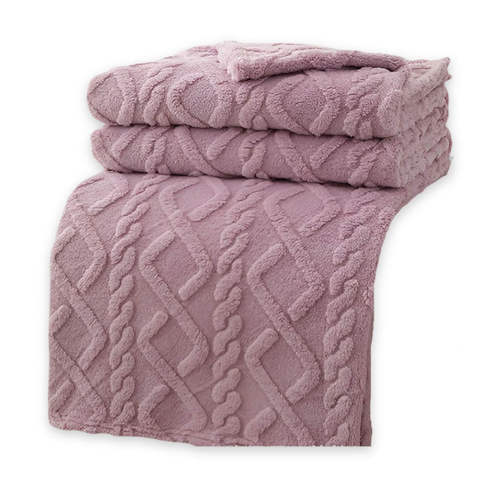 ComfyReign | Dubbelzijdig fleece dekbed – Zachte, knusse plaid voor bed en bank, warm winterbeddengoed