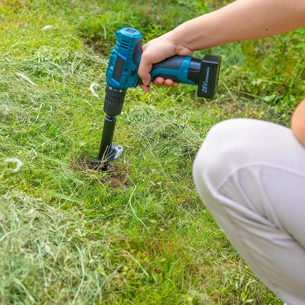 BurrowBit | Spiraalboor - grondboor voor snelle plantgaten, compatibel met elke accuboormachine