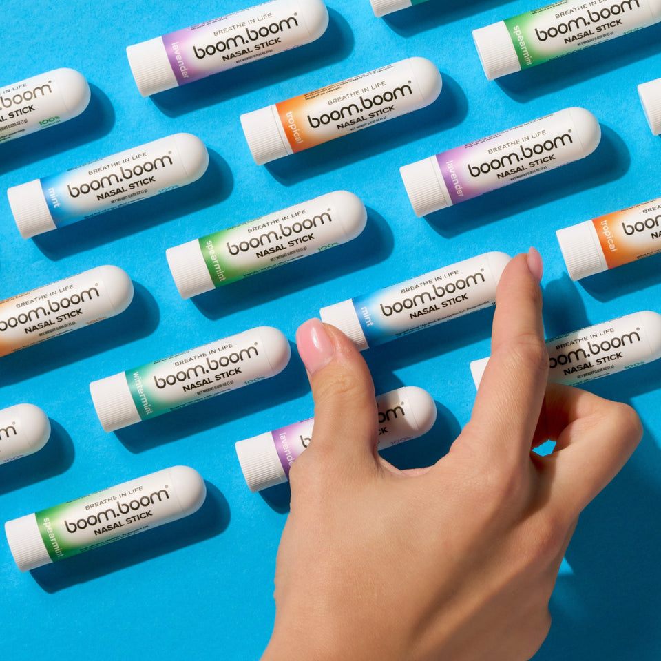 AirStick | Natuurlijke aromatherapie neussticks – Menthol & Eucalyptus voor snelle verfrissing van sinussen en ademhaling