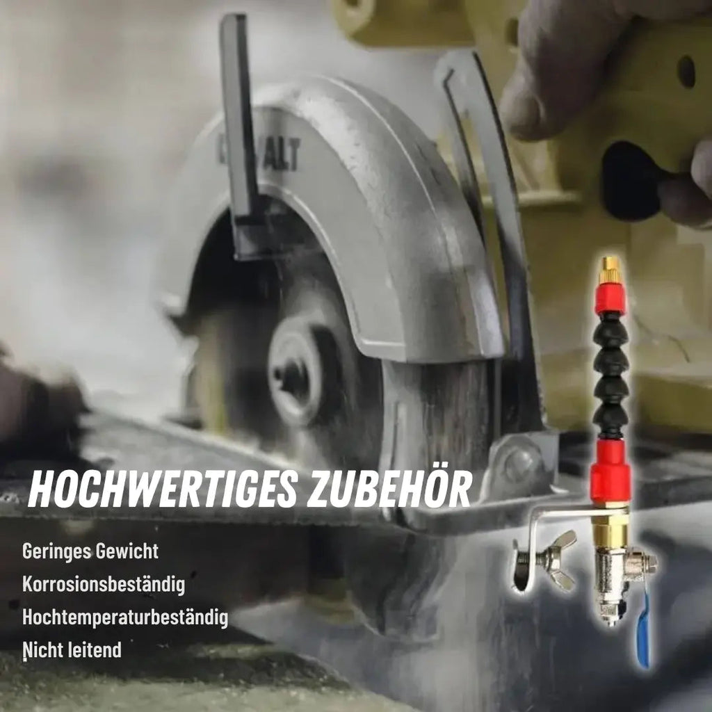 FineSpritz | Stofarme spuit - precisiegereedschap voor doe-het-zelvers, eenvoudig instelbare spuit voor schoon snijwerk