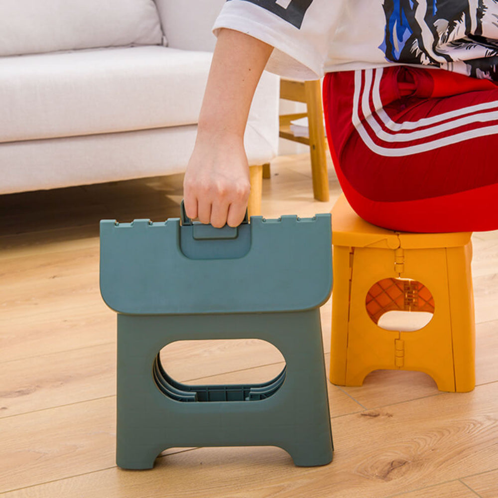 GripStep | Compacte opvouwbare opstap met handvat – draagbaar, sterk en veilig voor thuis