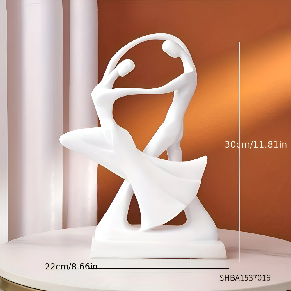 MonoGroove | Harsdans Sculptuur – Moderne abstracte kunstversiering voor thuis en op kantoor