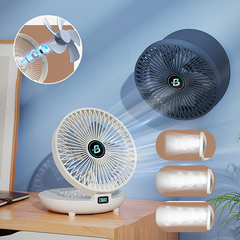 FlipAir | Opvouwbare ventilator - draagbaar, wandmodel & tafelmodel, ideaal voor op reis en thuis