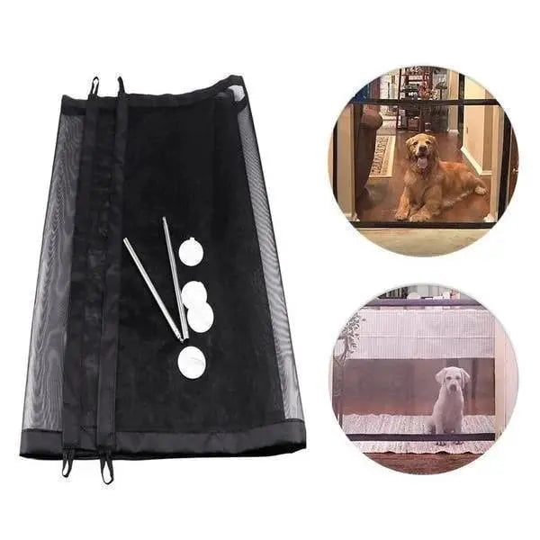 PetBarrier | Draagbaar veiligheidshekje voor huisdieren – Flexibele barrière voor binnen en buiten