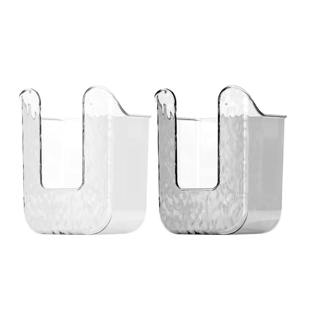 WipeNook | Boorvrije wandhouder voor tissues en doekjes - eenvoudige installatie, ruimtebesparend ontwerp