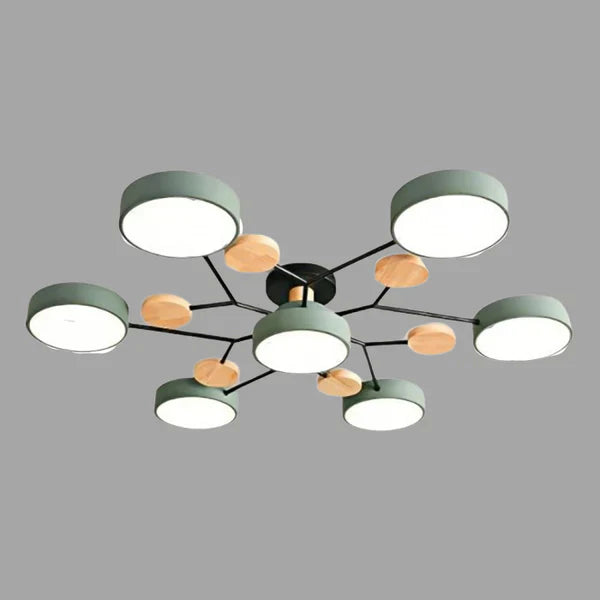 HorizonLit | Scandinavische vertakte LED plafondlamp - Modern Scandinavisch ontwerp