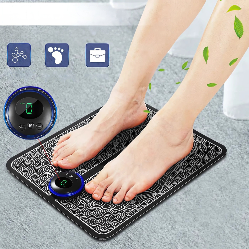 FootBliss | Elektrische voetmassager - pijnverlichting voor stressverlichting en verbeterde bloedsomloop