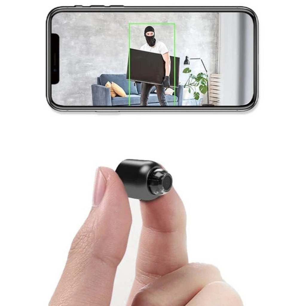 NanoCam | Compacte WiFi-beveiligingscamera met nachtzicht