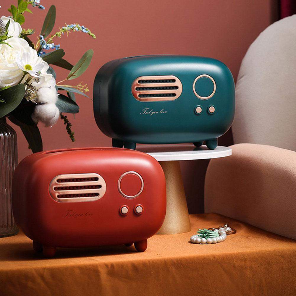 TuneBox | Retro radio tissuedoos