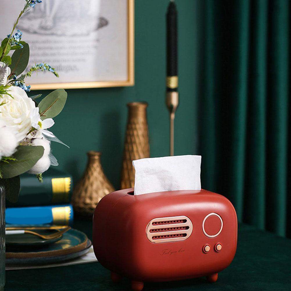 TuneBox | Retro radio tissuedoos