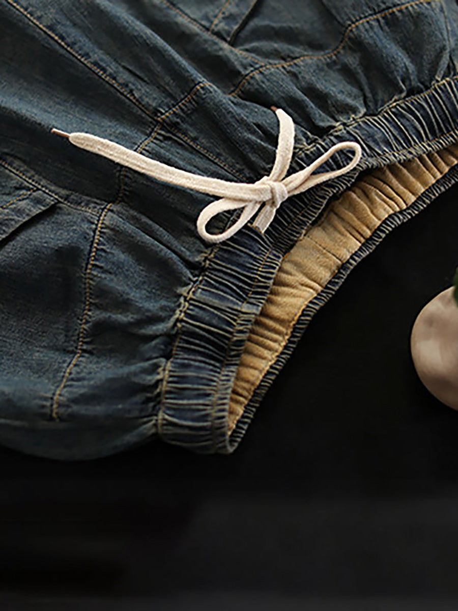 Briala | Vintage Wijde Broekspijpen Jeans voor Dames – Plus Size Baggy Spijkerbroeken