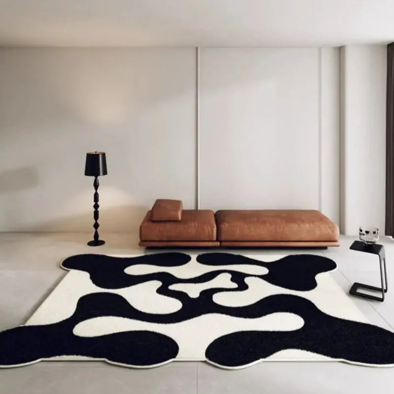 VibeRug | Abstract Creatief Vloerkleed - Modern Golvend Ontwerp