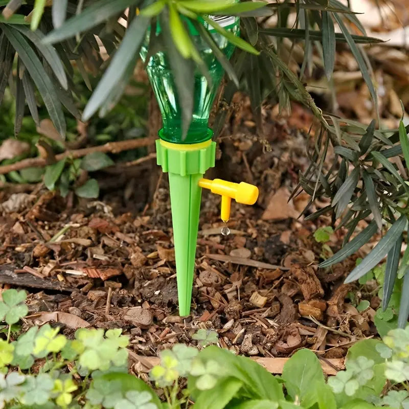 HydroRoot | Waterfles-irrigatiesysteem - Automatische plantbewateringspiek voor efficiënte hydratatie