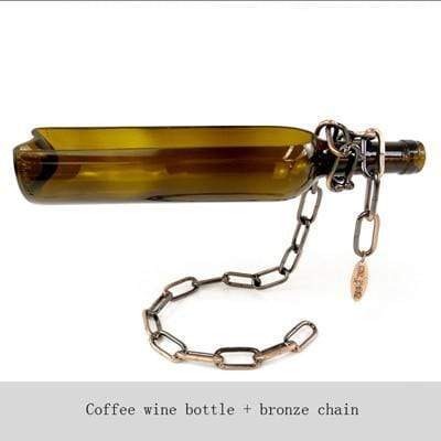 WineLift | Creatieve Drijvende Wijnflesvaas, Modern woondecor