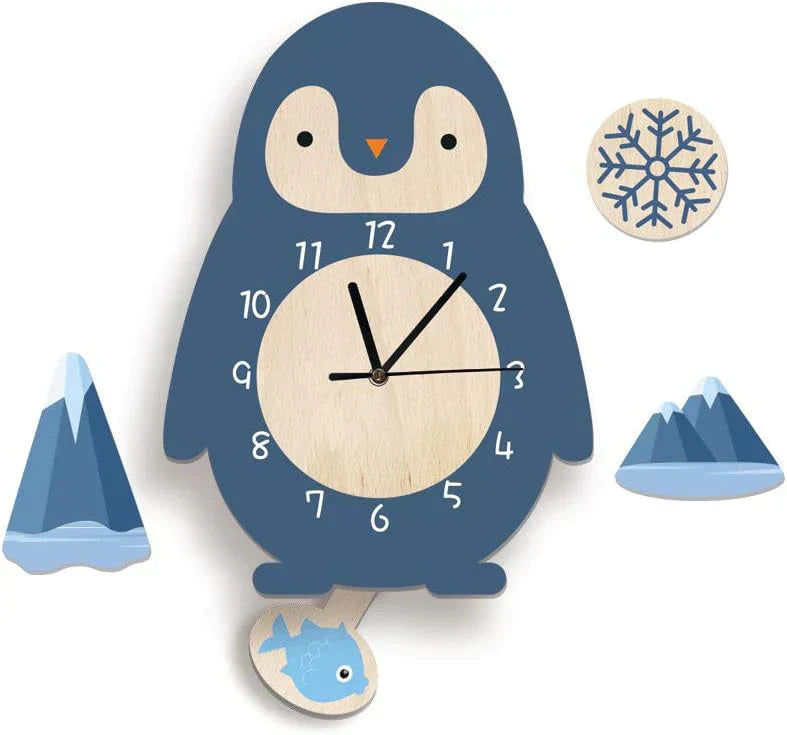 ZooTick | Kleurrijke Diermotieven, Stil Zonder Tikkend Geluid, Educatieve Decoratieve Klok voor Kinderkamers