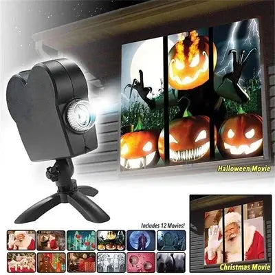 HoloSpook | Halloween holografische projectie - 3D-spoken, griezelige animaties, decoratie