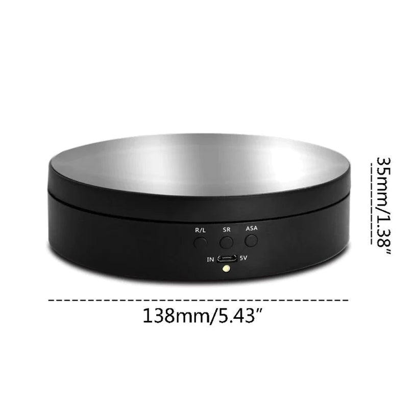 AuraTurn | 360° elektrisch gemotoriseerde draaibare displaystandaard – draaitafelhouder