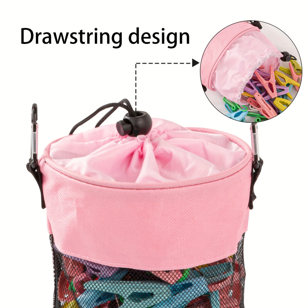 MeshNest | Ademende mesh opbergtas voor kleding met haken
