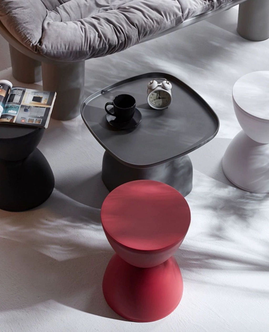 ShiftTable | Moderne zandlopervormige salontafel - stijlvol, eigentijds