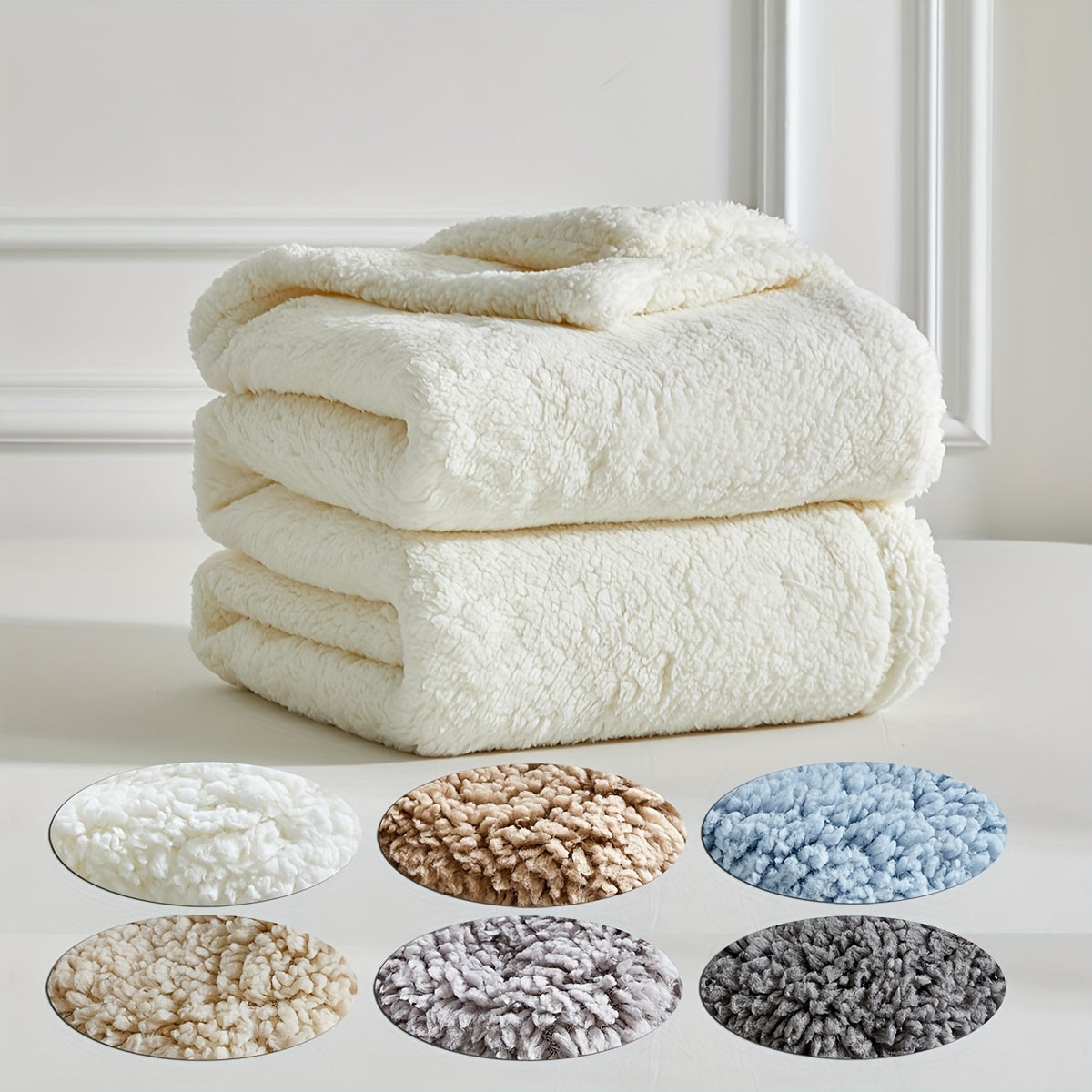 Snugglefy | Ultrazachte sherpa fleecedeken – warm, knus, omkeerbaar, machinewasbaar voor op de bank en in bed