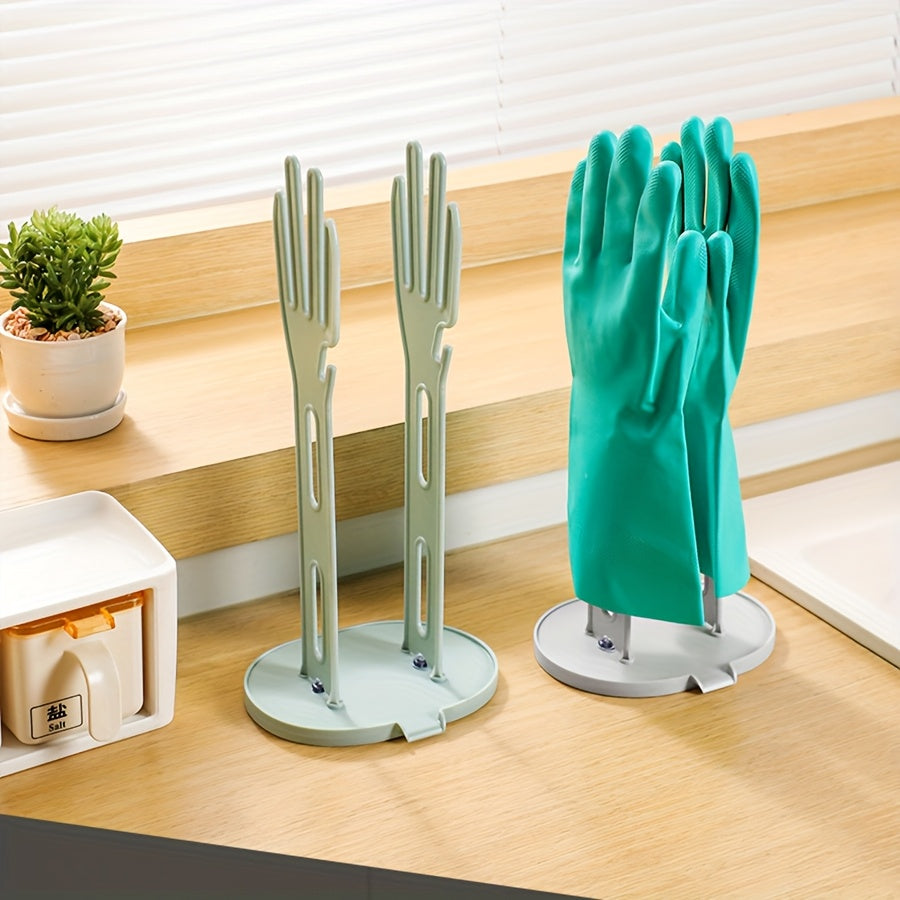 DryHub | Keukenhandschoenen droog- en afdruiprek – houder voor rubberen handschoenen, handdoeken en badkameraccessoires
