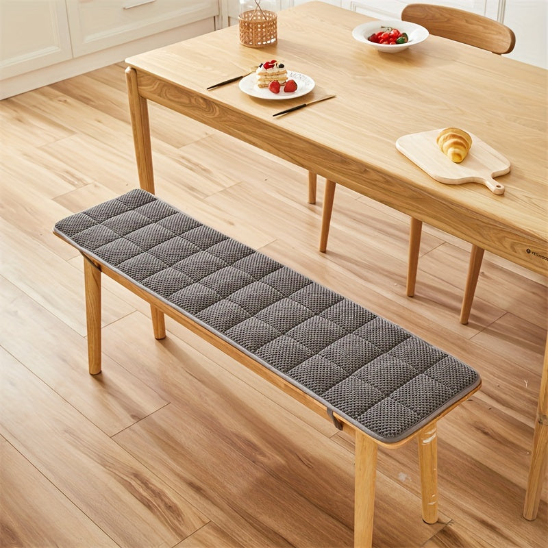 LineaSeat | Geometrisch Bankkussen – Verdikt Lang Zitkussen, Gewatteerd Stoelkussen