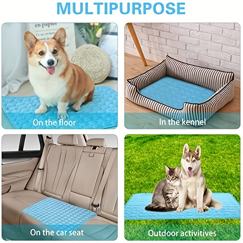 ArcticPup | Koelkussen voor honden - IJs-Silky Ademende Mat, Lichtgewicht, Niet-Elektrische Hitteverlichting