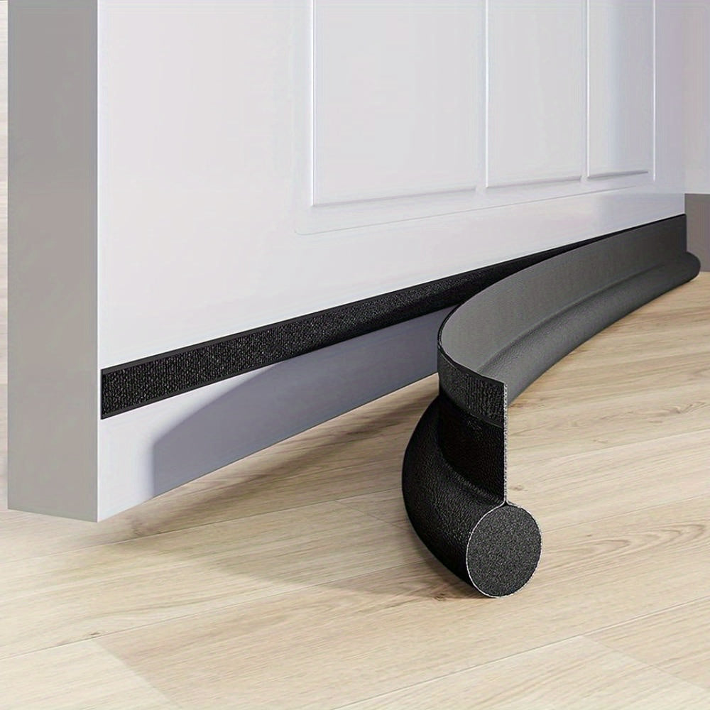 SealGrip | Zelfklevende deurstopper, geluiddempende & geïsoleerde afdichtstrip voor deuren - winddicht, knaagdier- en insectenbestendig, eenvoudig te installeren