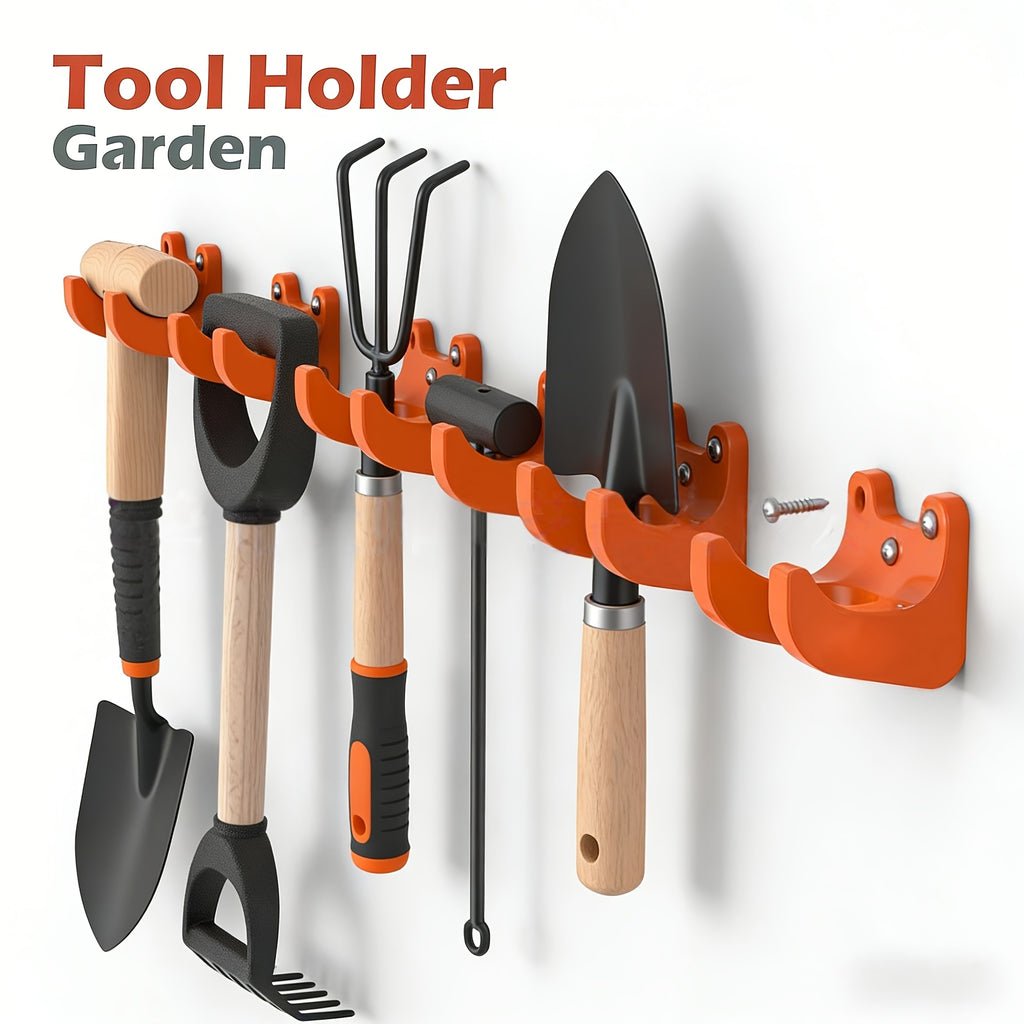 ToolAnchor | Tuingereedschap Houder – Wandgemonteerde Opbergrek voor Bezem, Schep, Hark & Schoffel