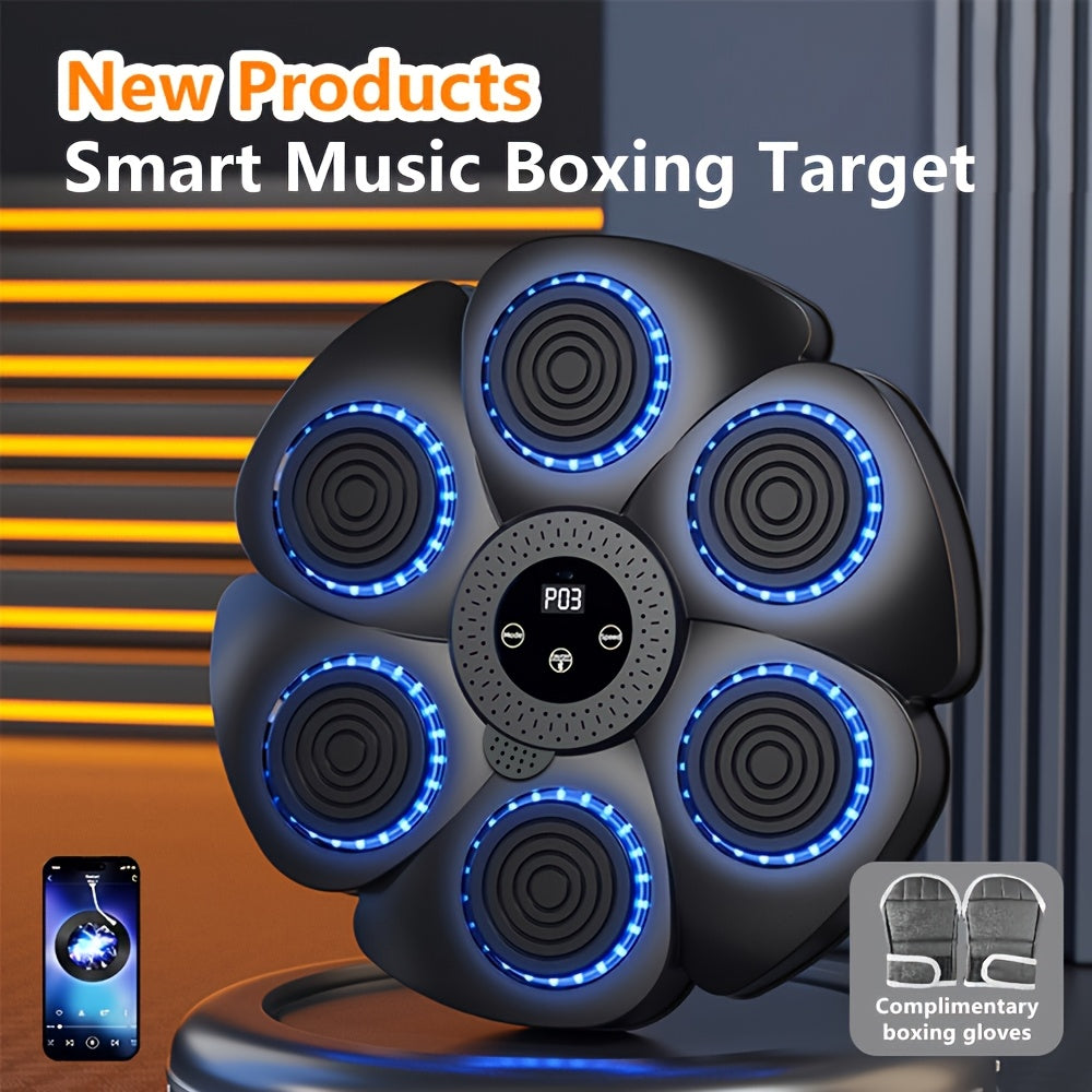 PunchPlay | Smart Music Bokstrainer voor - USB Oplaadbaar, Fitness Training