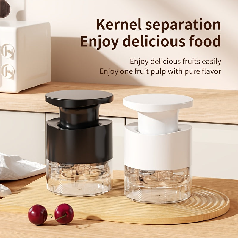 CoreMate | Eenvoudige kersen- en jujube-ontpitter – Fruitontpitter met 7 gaten