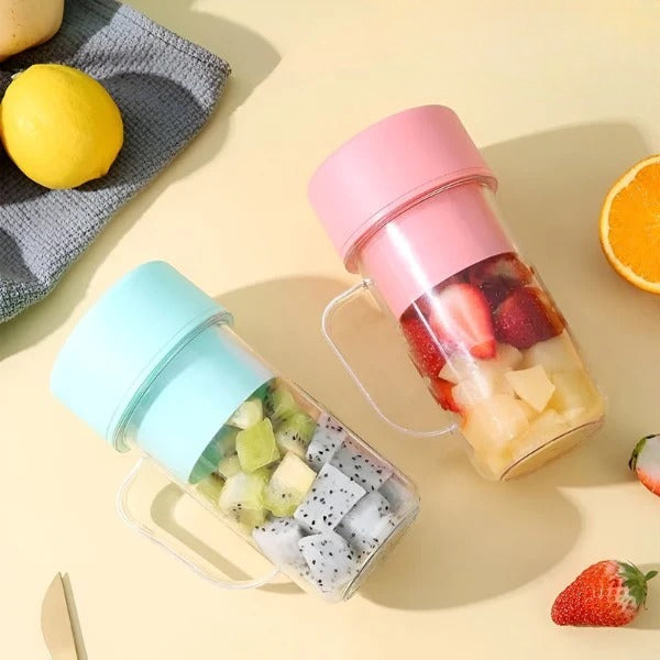BlendGo | Draagbare USB Blenderbeker – 420ml Smoothies & Shakes, Reisbureauvriendelijk