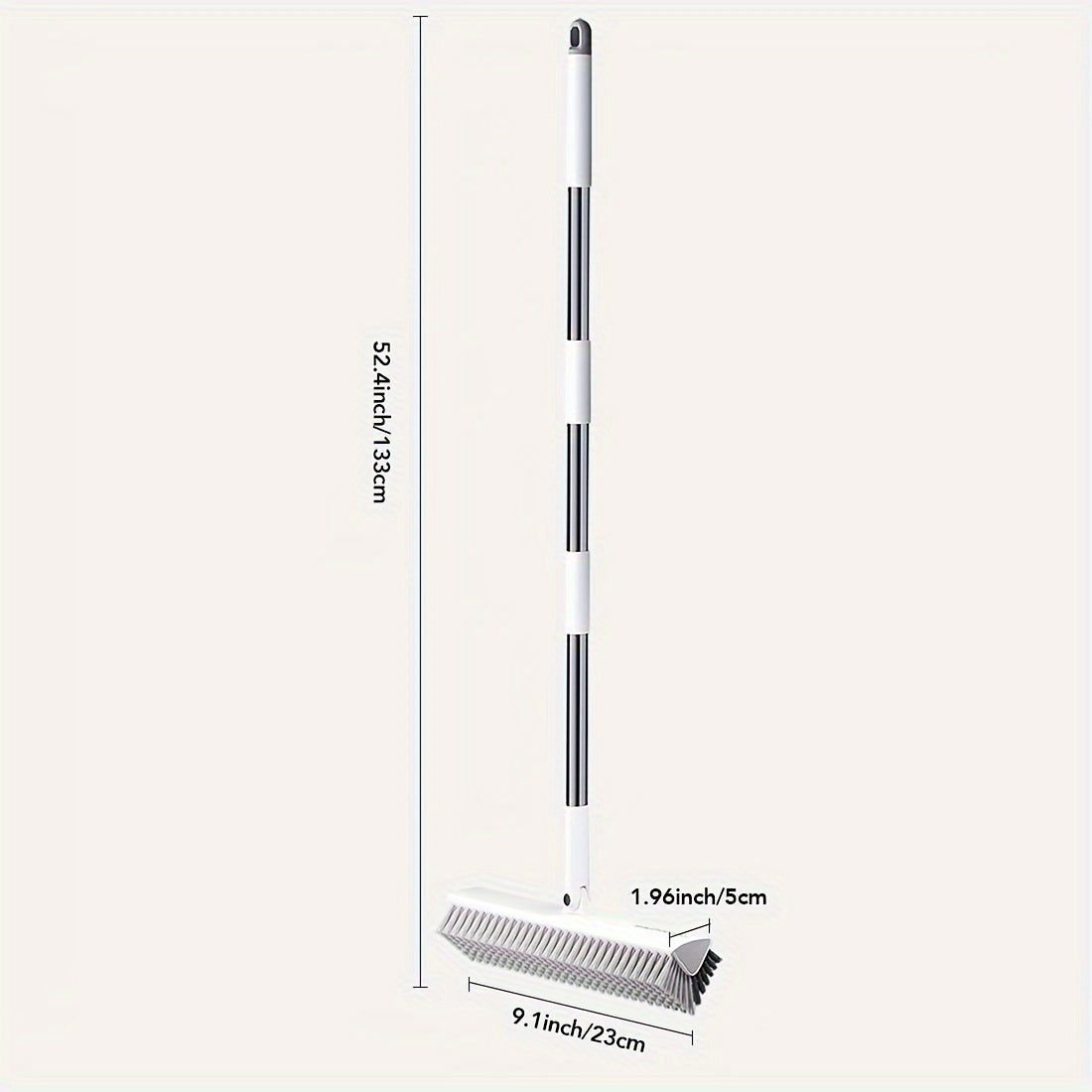 CleanSpin | 2-in-1 roterende voegen- en tegelreinigingsborstel voor badkamer, keuken en buiten