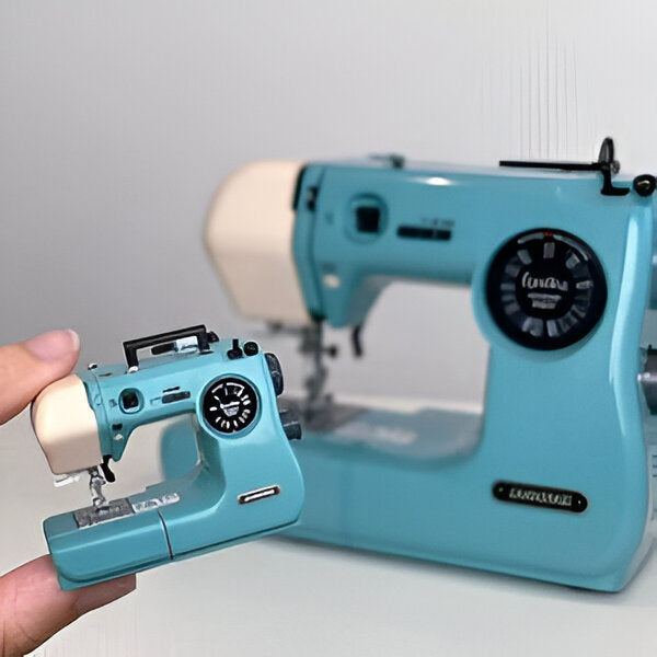 SewTique | Mini Naaimachine voor Woondecoratie, DIY Knutselprojecten, Poppenkleding & Tafelprojecten