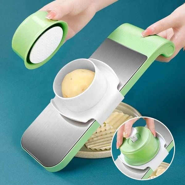 SliceMaster | Multifunctionele groentesnijder, snijder en hakker voor eenvoudige voedselbereiding
