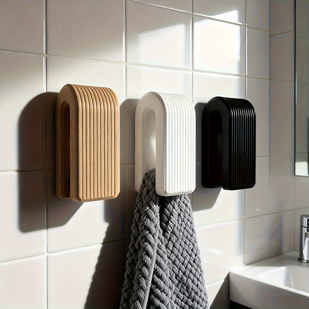 SecureHang | Automatisch vergrendelbare handdoekhanger – Smart Lock, stevige wandgemonteerde badkamerplank