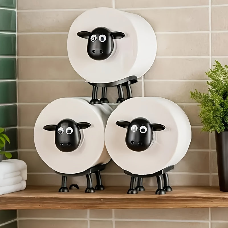 ToiletSheep | 3 leuke schapenrolhouders – Speelse badkamer- en toiletaccessoires