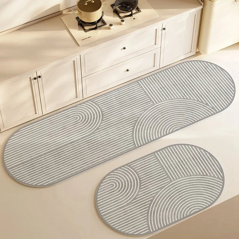 SlipStop | Absorberende antislipmat voor badkamer en keuken – siliconen grip, sneldrogend tapijt