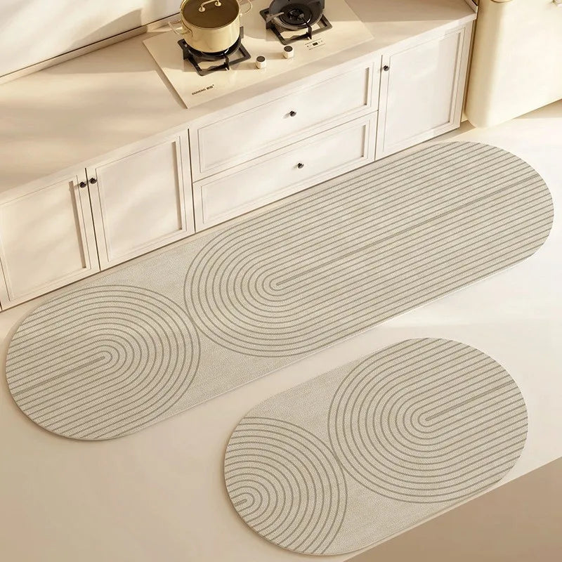 SlipStop | Absorberende antislipmat voor badkamer en keuken – siliconen grip, sneldrogend tapijt