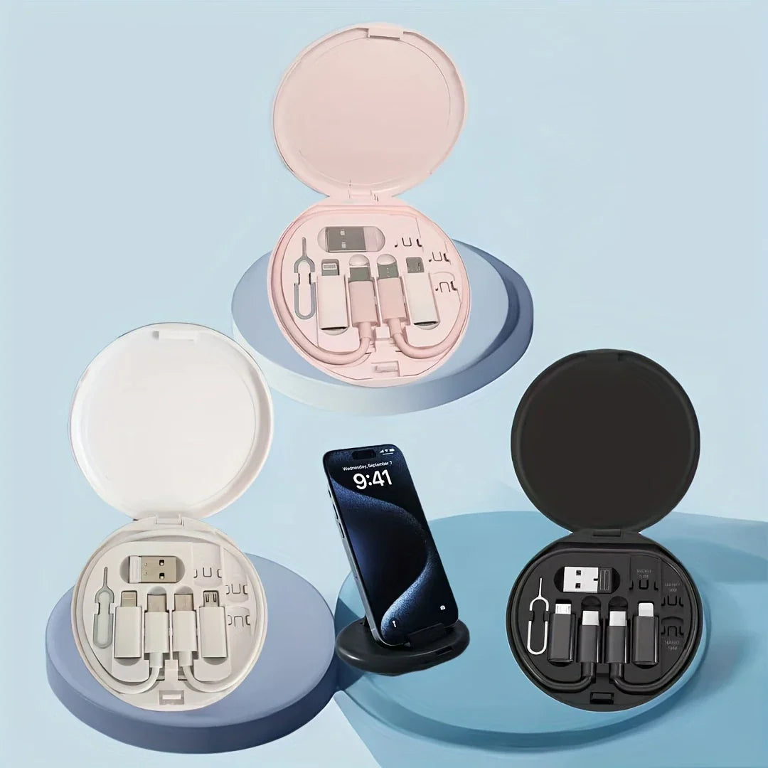 PowerNest | Compacte reisadapter en opladerset